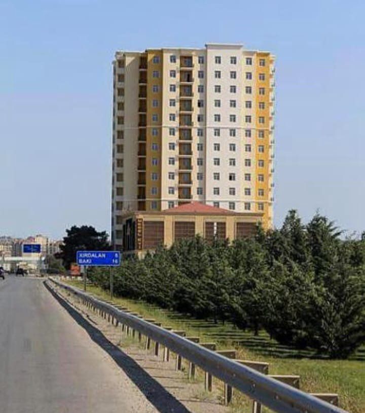 1 otaqlı mənzil, 42 m², Xırdalan ş. Atlas Residence Bakı - Sumqayıt yolunun kənarında — Mənzil, Xırdalan (2)