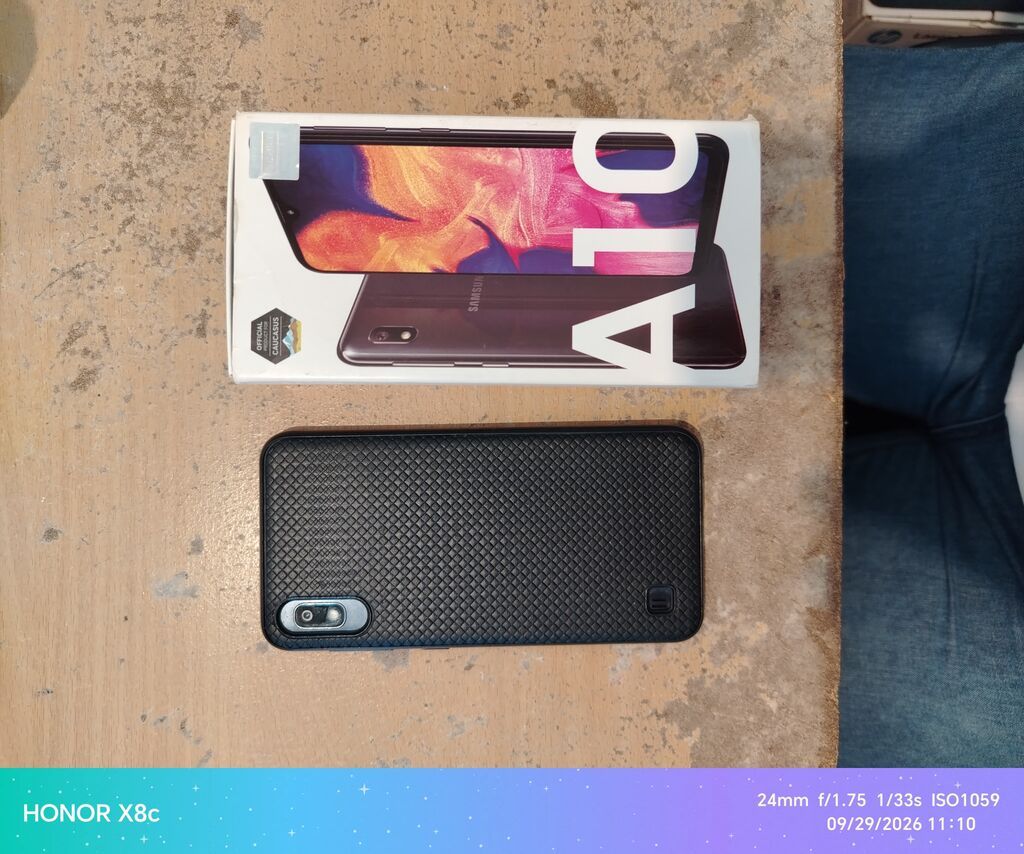 Samsung Galaxy A10, rəng - Qara — Samsung, Mingəçevir (2)
