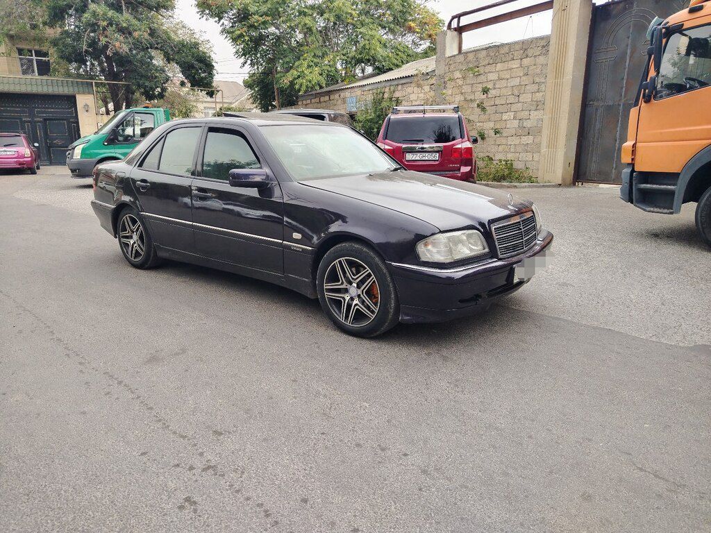 Mercedes C 280, 2.8 L, 1996 il, 381 000 km — Avtomobillər, Bakı (3)