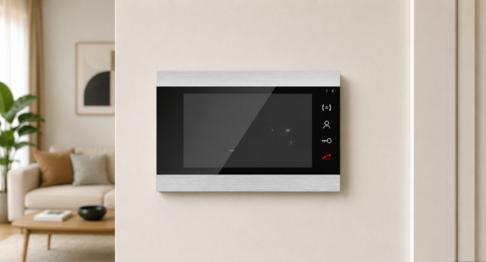 Domofon monitoru Hermax HR-706H — Mallar, Bakı (2)