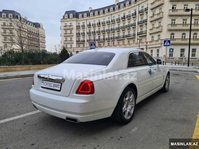 Rolls Royce Ghost, 2019 il — Minik avtomobili icarəsi, Bakı (3)
