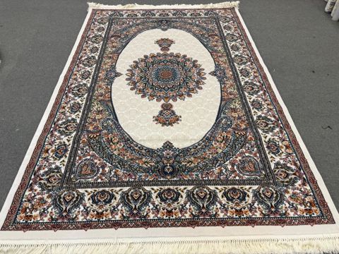 Xalça İsfahan_9887, pambıq/polyester, krem, 200x300 sm — Bakı