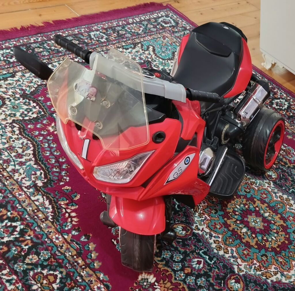 Uşaq üçün elektrikli üçtəkərli motosiklet – GS dizaynı - Rəng — Uşaq avtomobilləri, Bakı (2)