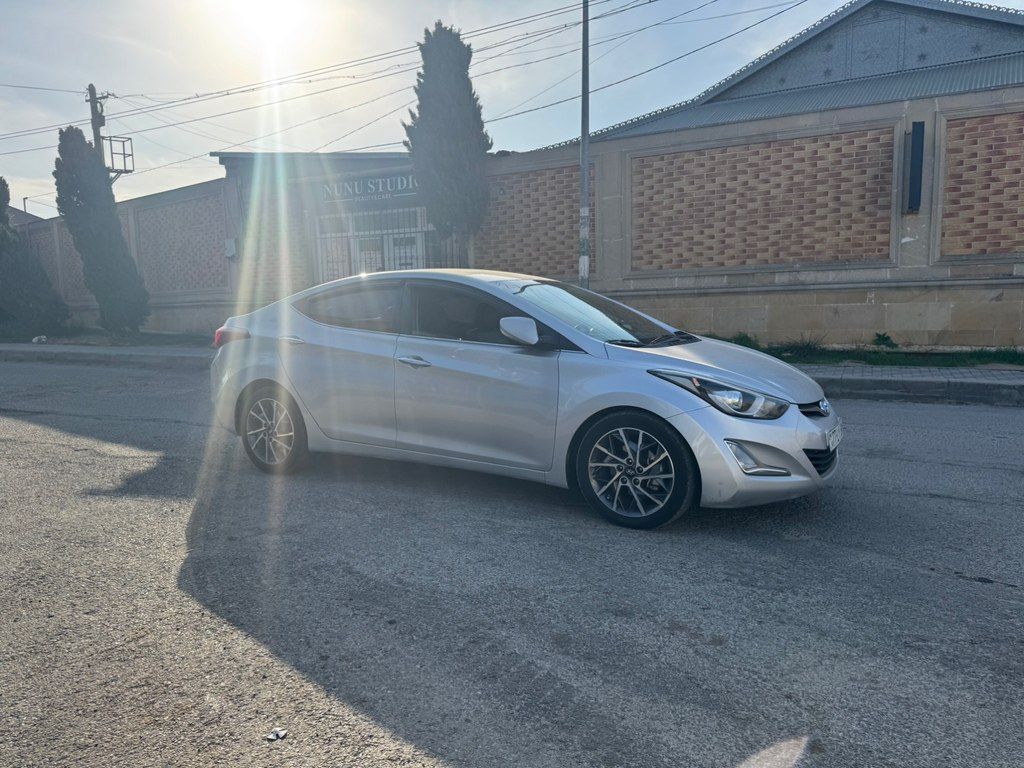 Hyundai Avante, 1.6 L, 2015 il, 300 000 km 77-LY-790 — Avtomobillər, Bakı (6)