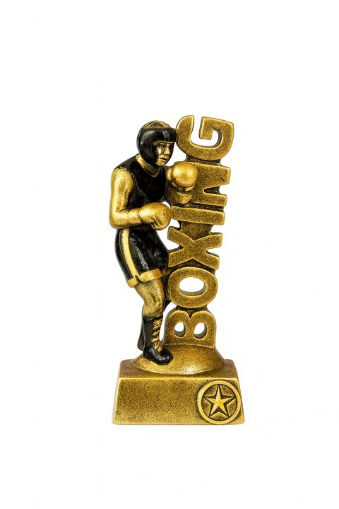İdman suvenir Boxing, qızılı, 18 sm — Bakı