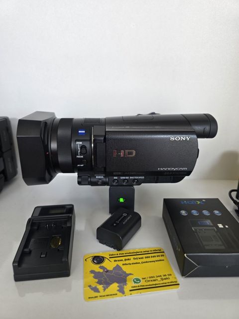 Sony CX900 FullHD 1920/1080 video kamera. Gəlmədir Azərbaycanda — Şəki