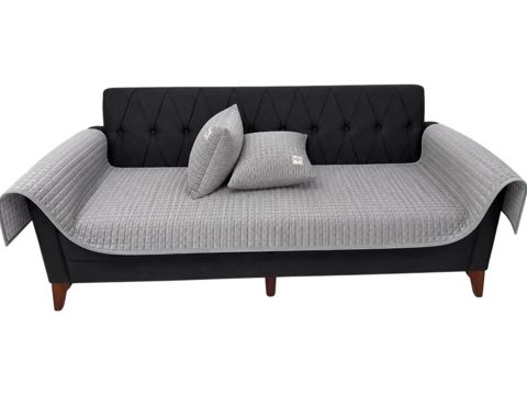 Örtük 3663, açıq boz, jakkard, 70х220 sm — Bakı