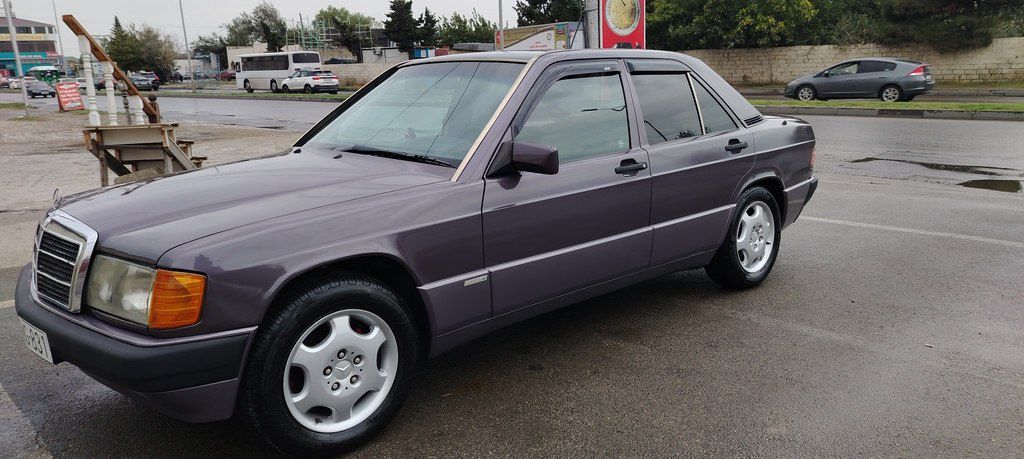 Mercedes 190, 2.0 L, 1991 il, 425 000 km 90-BG-831 — Avtomobillər, Bakı (3)
