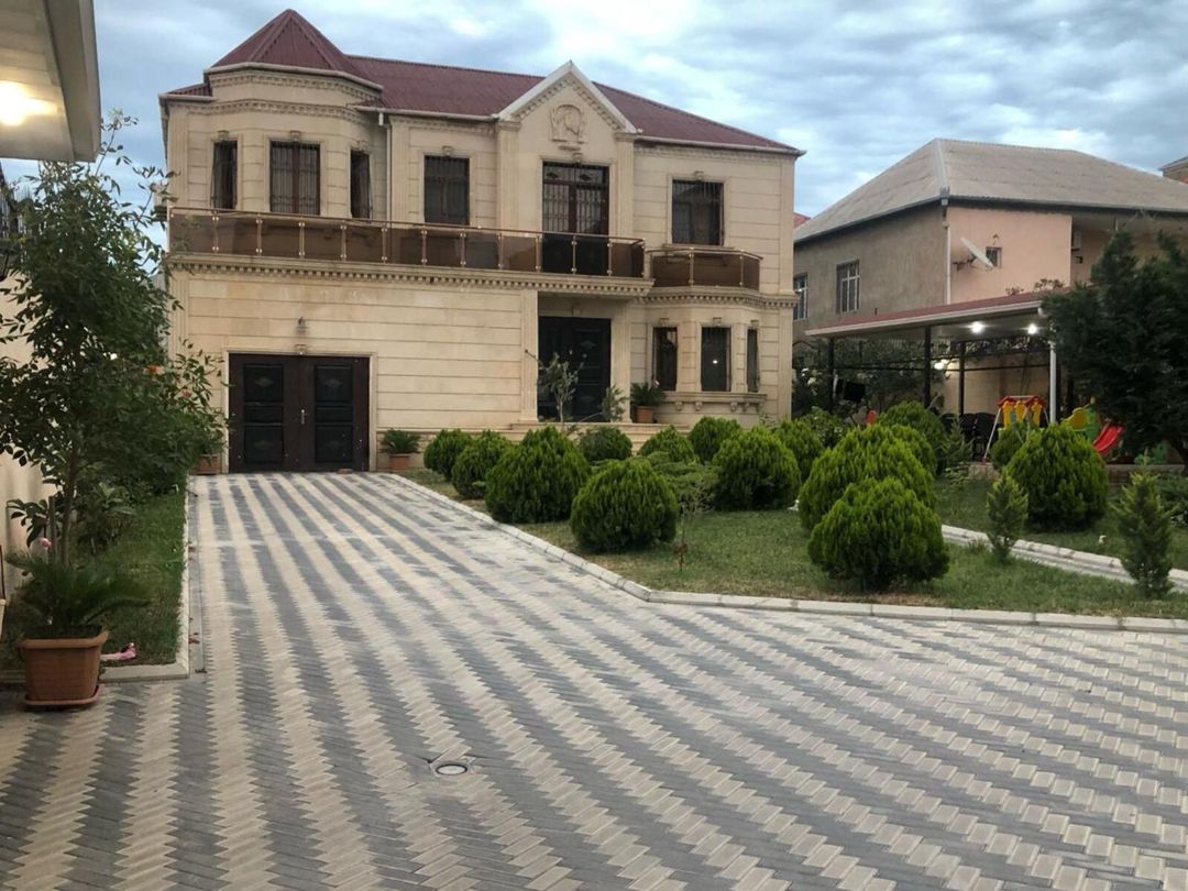 Satılır 6 otaqlı həyət evi/bağ evi 500 m² — Ev, villa, Bakı (3)