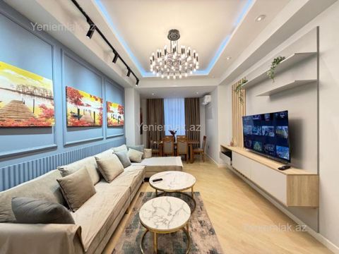 Kirayə 2 otaqlı Bina evi menzil (Yeni tikili), 75 m², Nərimanov rayonu — Bakı