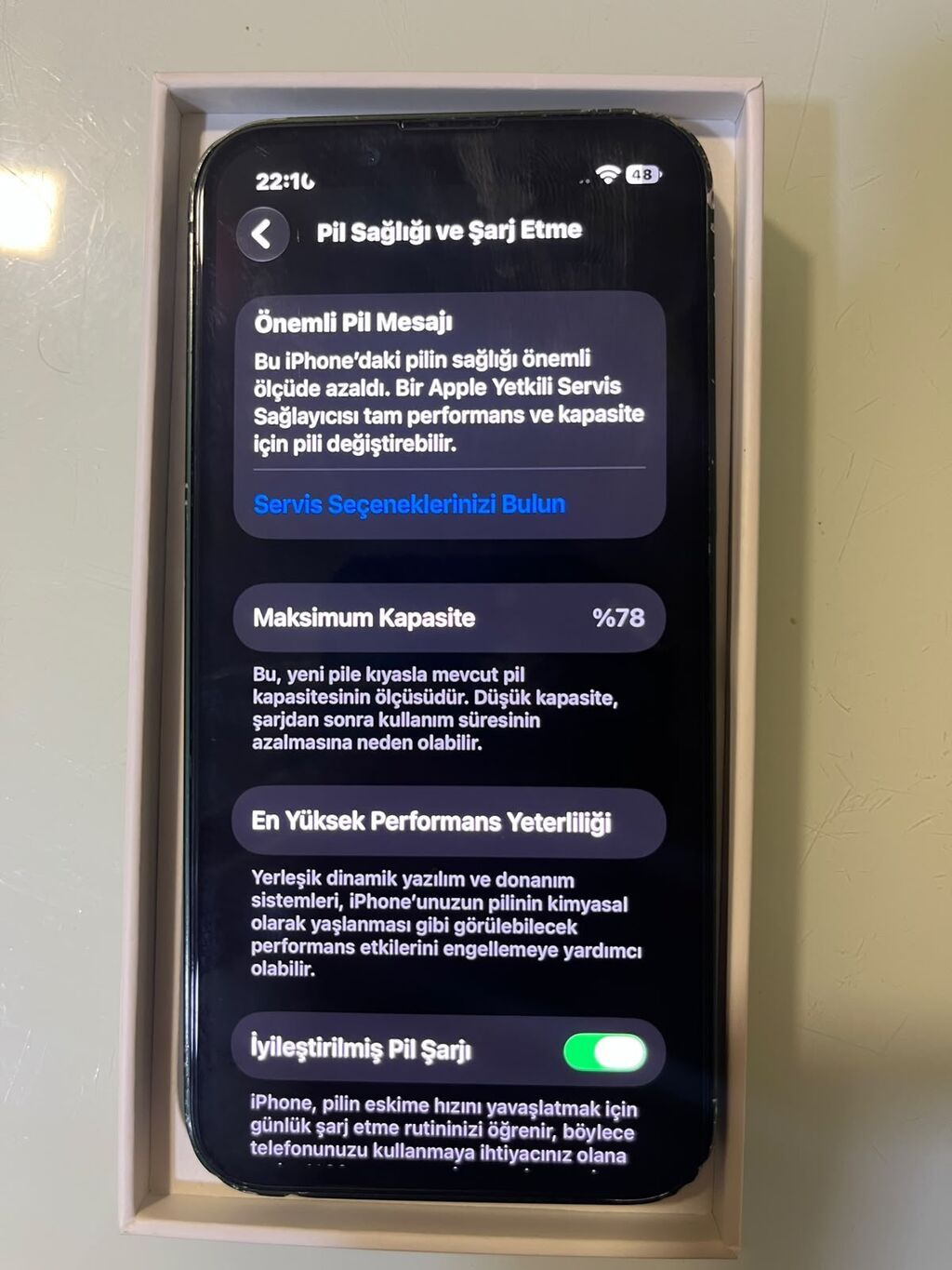 IPhone 13, 128 GB, Yaşıl, Face ID — Apple iPhone, Bakı (7)