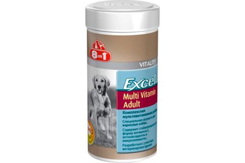Multivitaminlər 8in1 Excel Multi Vit-Adult yetkin yaşlı itlər üçün, 70 həb — Bakı