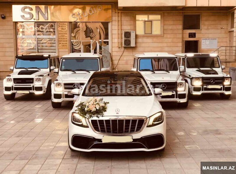 Mercedes S class, 2019 il — Minik avtomobili icarəsi, Bakı (4)