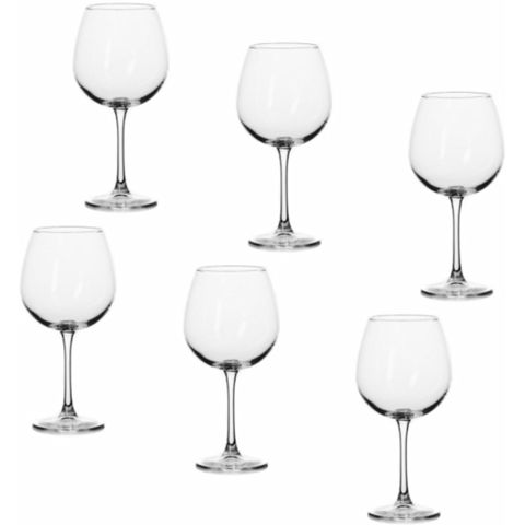 Şərəb üçün qədəh dəsti No Brand Enoteca, 6 əd, 22.7sm 750 ml, şüşə, şəffaf — Bakı