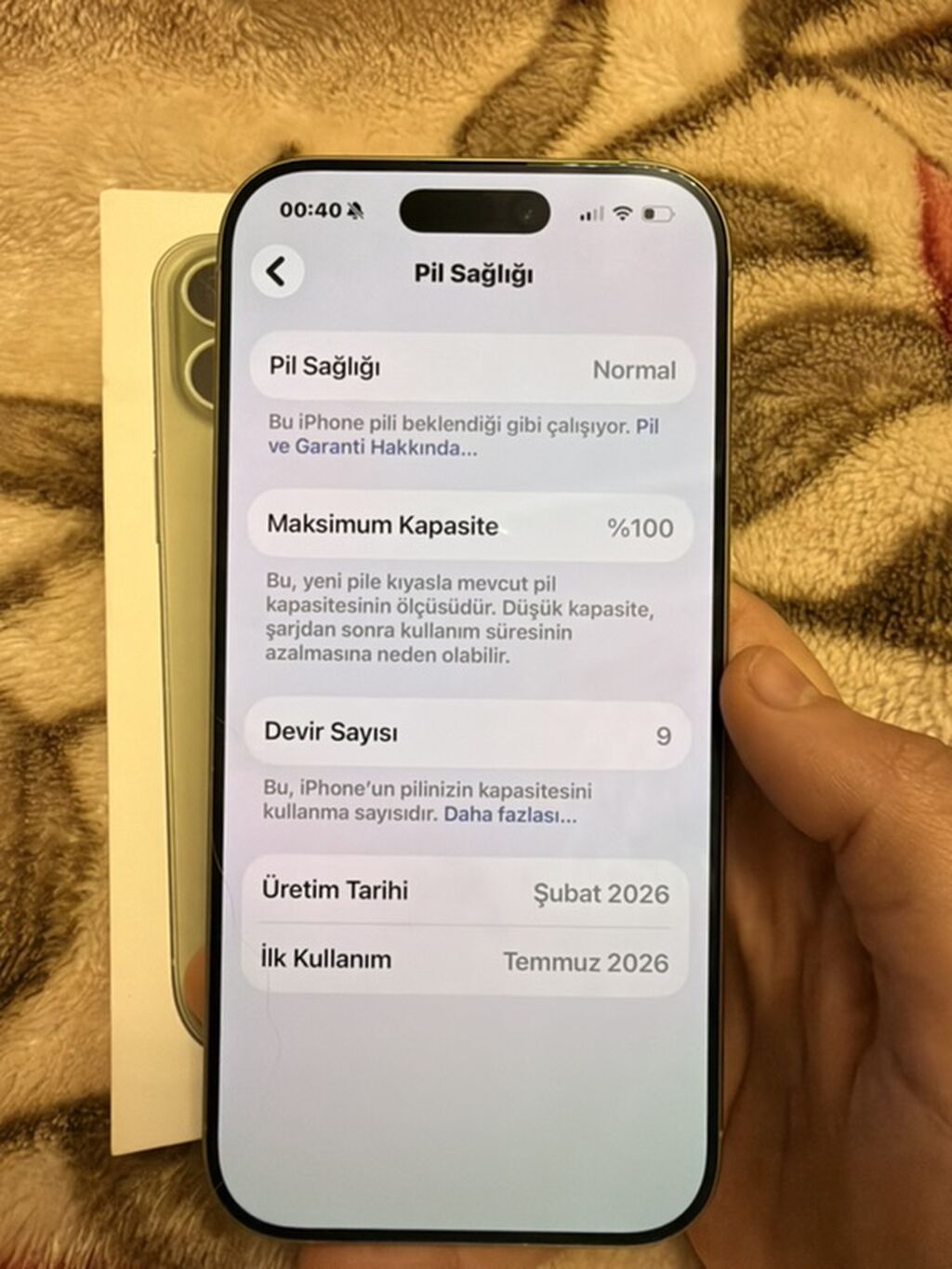 IPhone 17, 512 GB, Yaşıl, Face ID — Apple iPhone, Bakı (4)