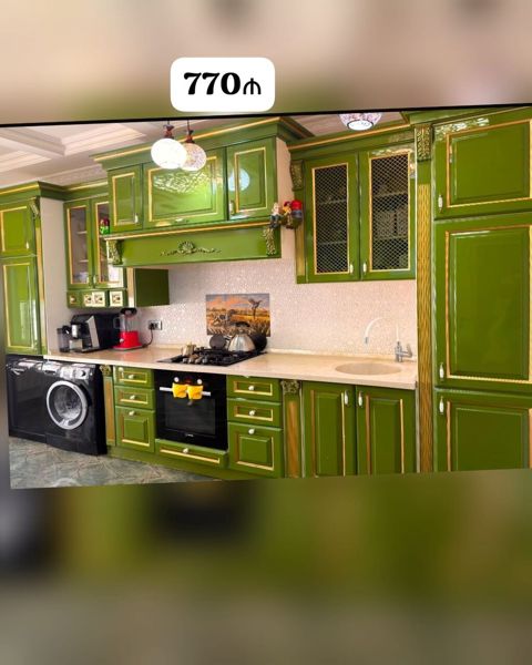*770₼ mdf Mətbəx mebeli Satılır*‼ ÖLÇÜ:-4.35 Üzərində heçnə — Bakı