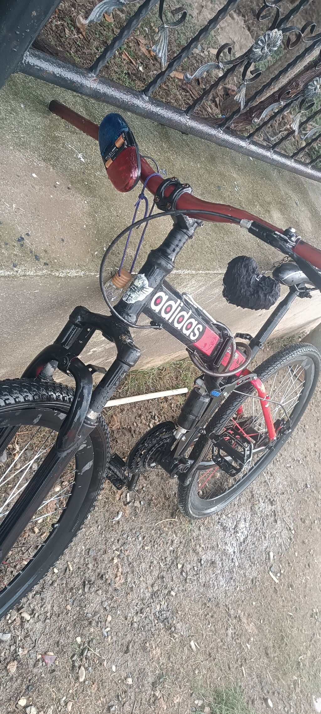Velosiped – dağ tipli, tam asqılı (ön amortizatorlu çəngəl + arxa — Dağ velosipedləri, Bakı (2)