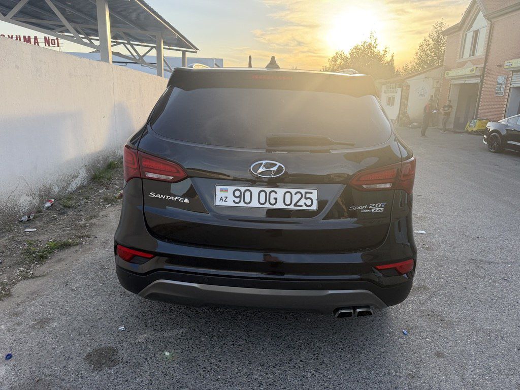 Hyundai Santa Fe, 2.0 L, 2017 il, 133 000 km — Avtomobillər, Bakı (7)