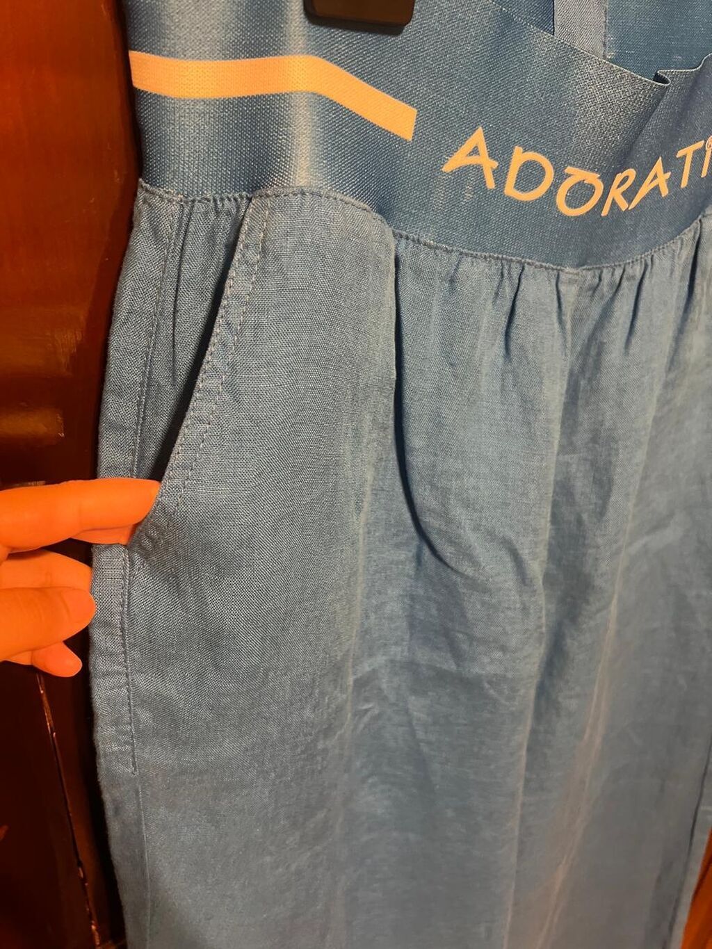 Adorati qadın şalvarı - Model: Geniş kəsimli, düz paça, culotte — Şalvar, Bakı (2)