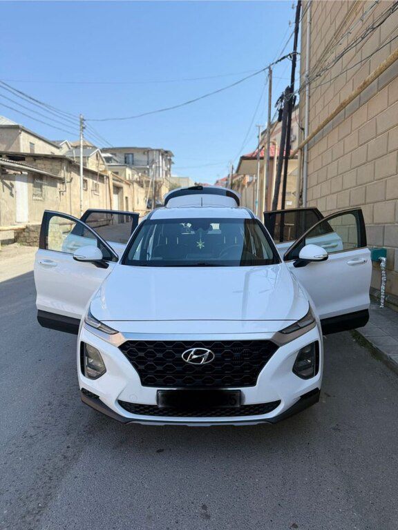 Hyundai Santa Fe, 2.0 L, 2019 il, 71 000 km — Avtomobillər, Bakı (2)