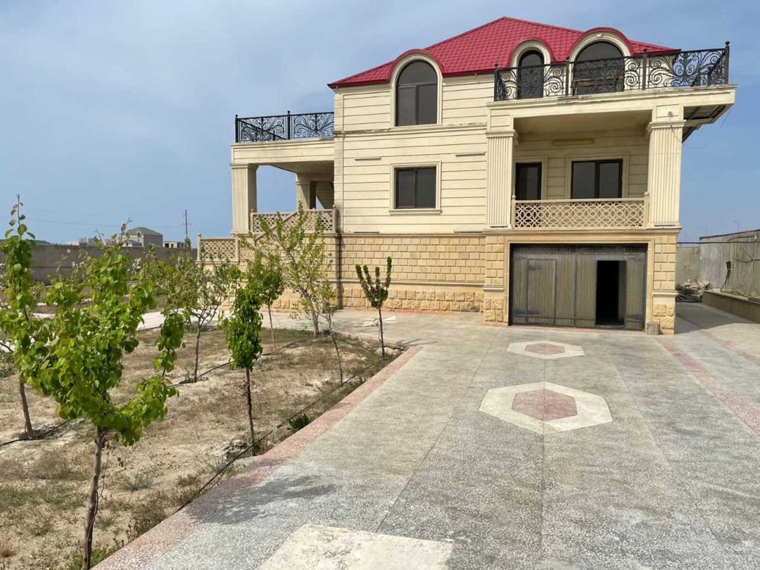 Satılır 6 otaqlı həyət evi/bağ evi 540 m² — Ev, villa, Bakı (2)
