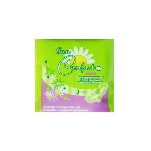 Gigiyenik bezlər Sen Comfort Dry Slim pad, 290 mm, 12 əd — Bakı