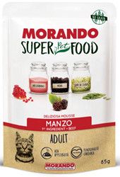 Nəm yem Morando Superfood Adult mal əti dadı ilə, 85 q — Bakı