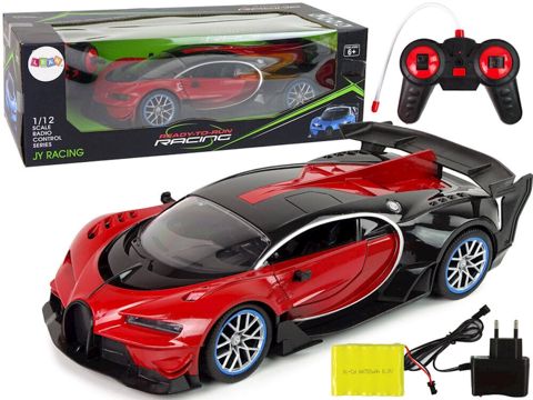 Yarış avtomobili Lean Toys 1:12, qırmızı — Bakı