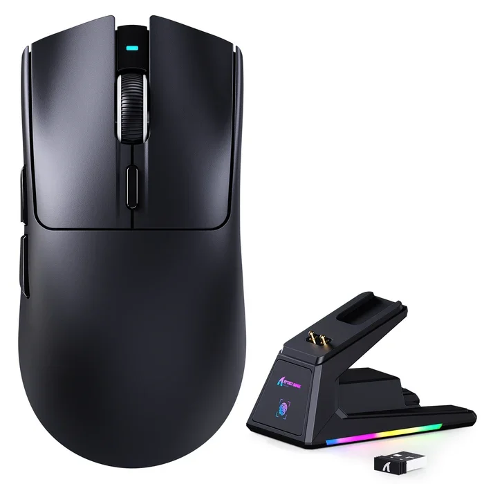 Attack Shark X1 Black Gaming Mouse — Bakı