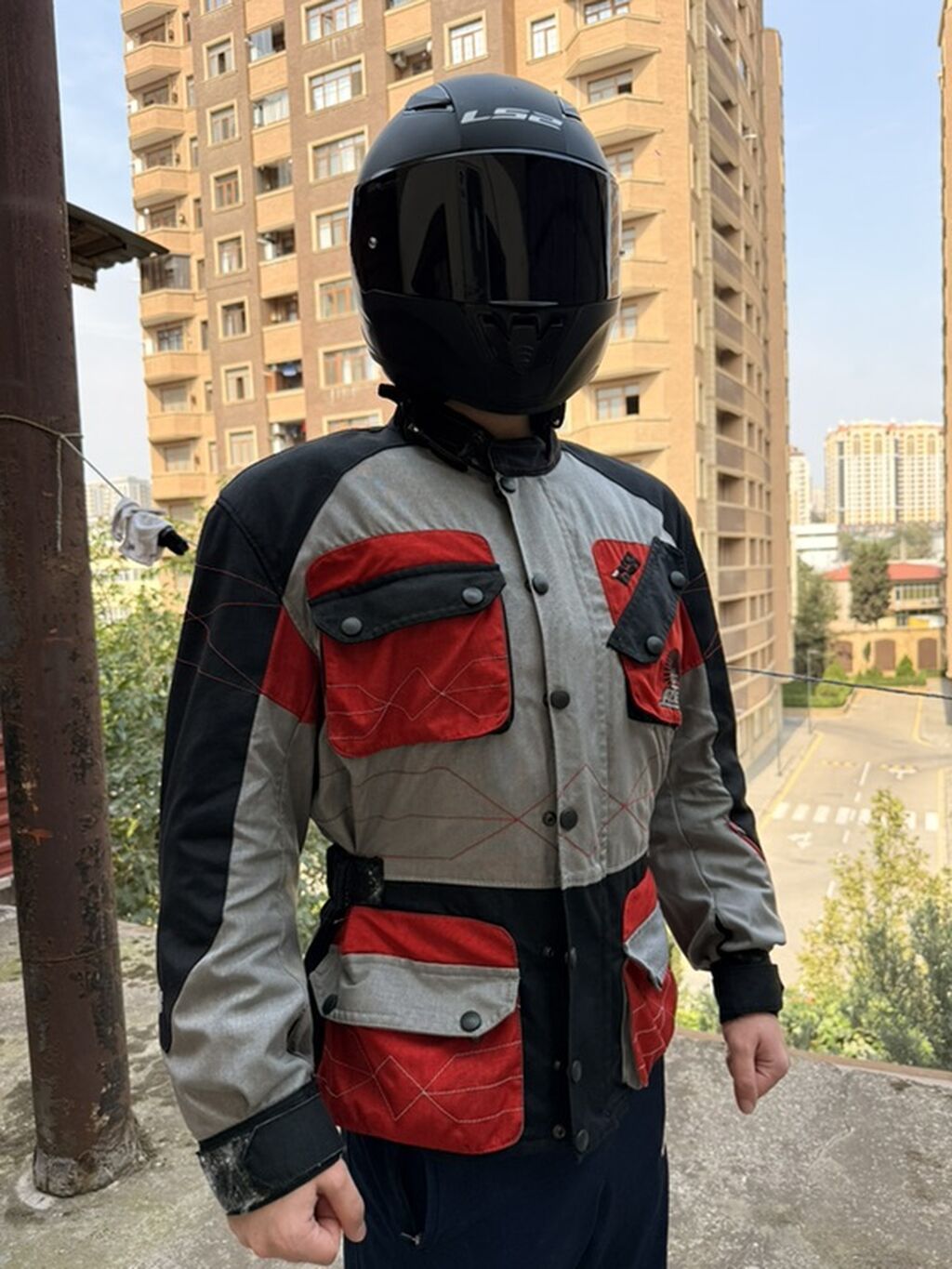 Aztek motosiklet gödəkçəsi - Tip: Motosiklet üçün qoruyucu gödəkçə — Motosiklet geyimi, Bakı (4)