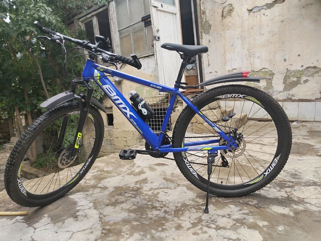 BMX GTR seriyası dağ velosipedi – mavi rəngdə, yüngül alüminium tipli — Dağ velosipedləri, Bakı (3)