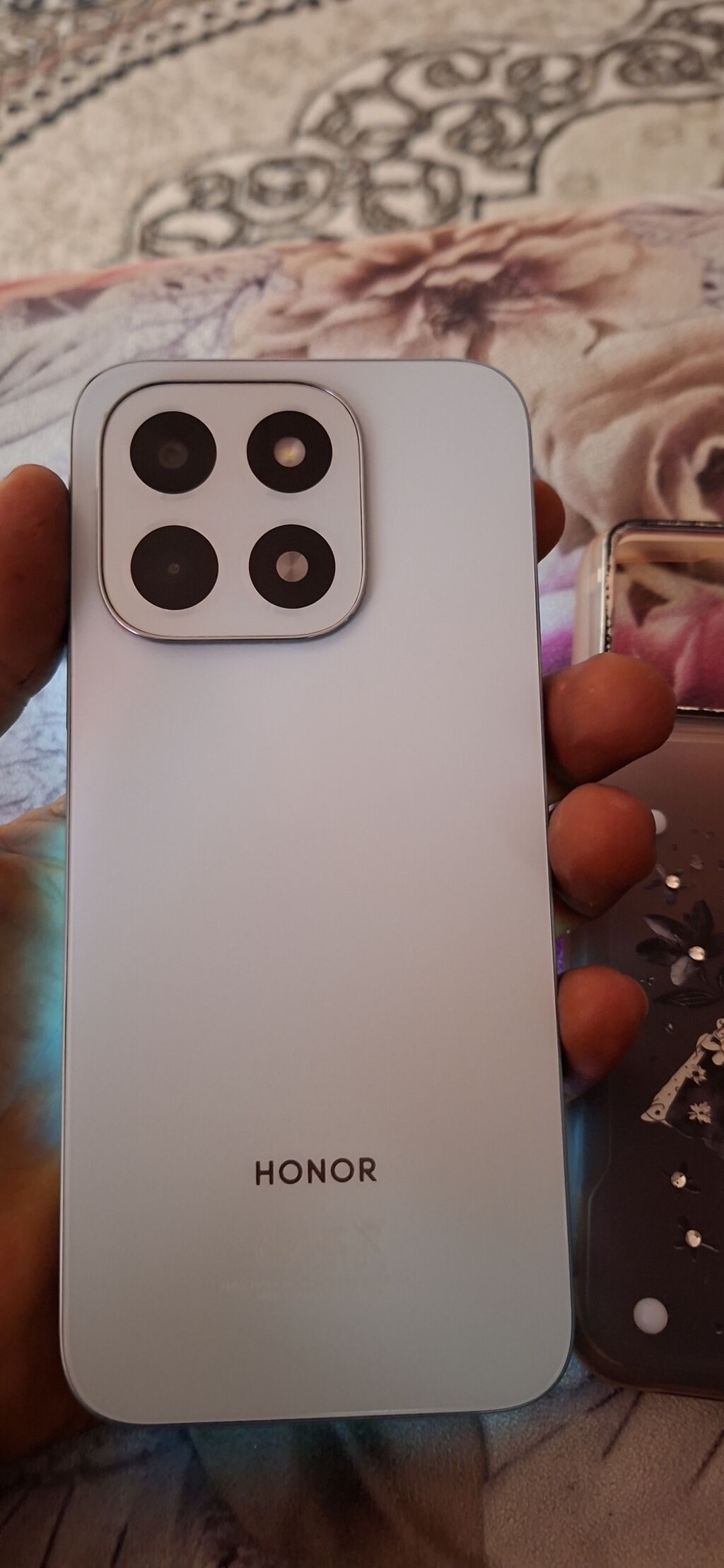 Honor X6c, 128 GB, rəng - Mavi, Barmaq izi, Simsiz şarj, İki sim kartlı — Honor, Yevlax