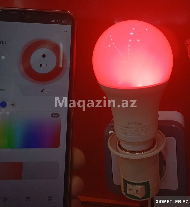 Wi-Fi Smart İşıq Lb1 Zkteco — Elektronika, Bakı (7)