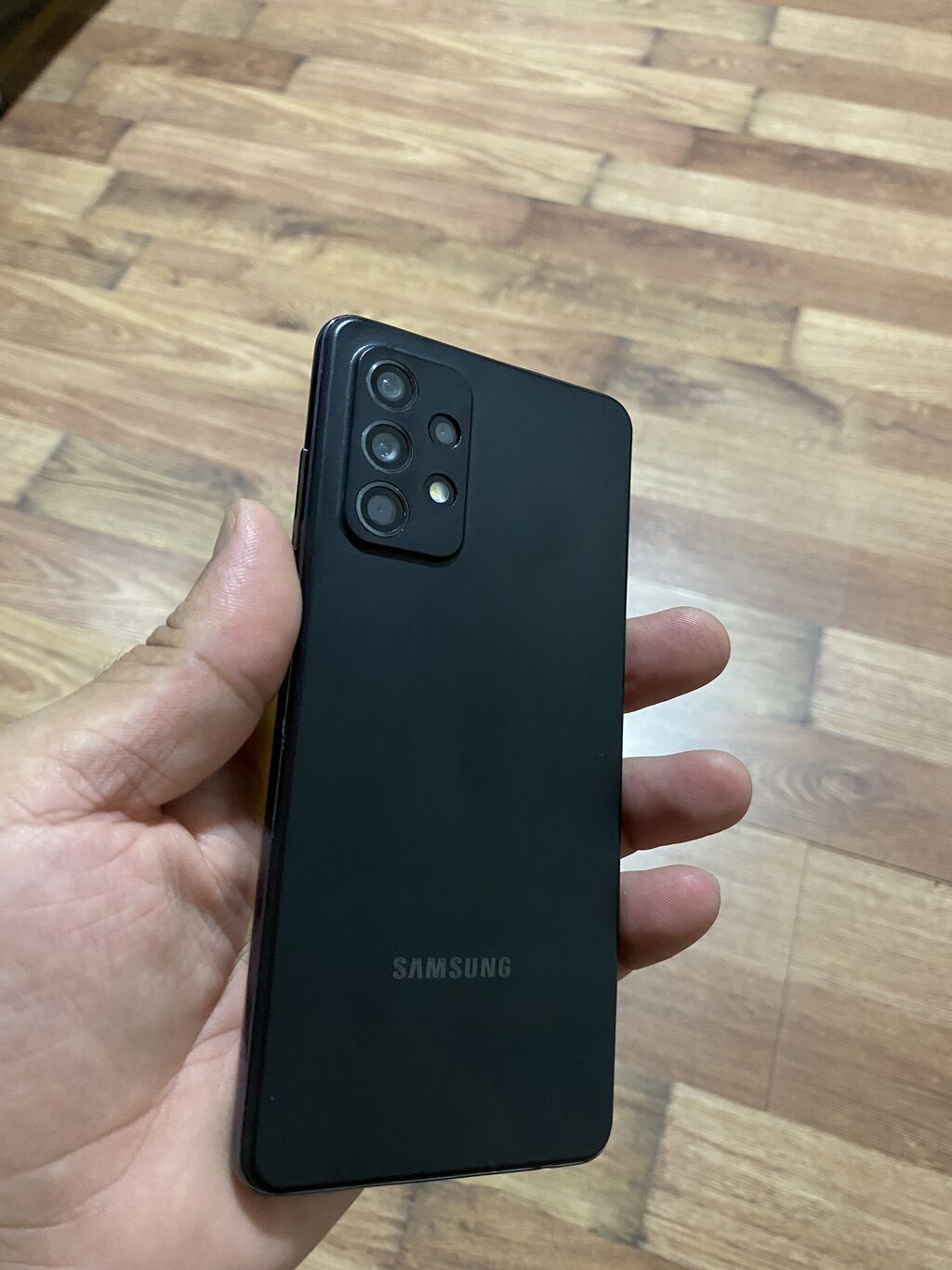 Samsung Galaxy A52, 128 GB, rəng - Qara, Face ID — Samsung, Lənkəran