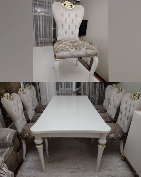 Endirim olundu Masa dəsti satılır 450₼. 6 oturcağı var.Ünvan — Bakı