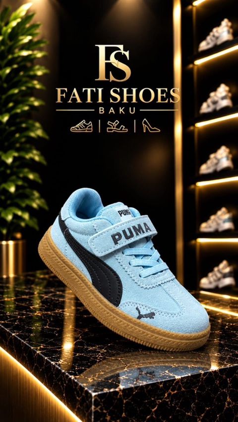 Uşaq idman ayaqqabısı – Puma - Model: Klassik Puma dizaynı - Rəng — Bakı