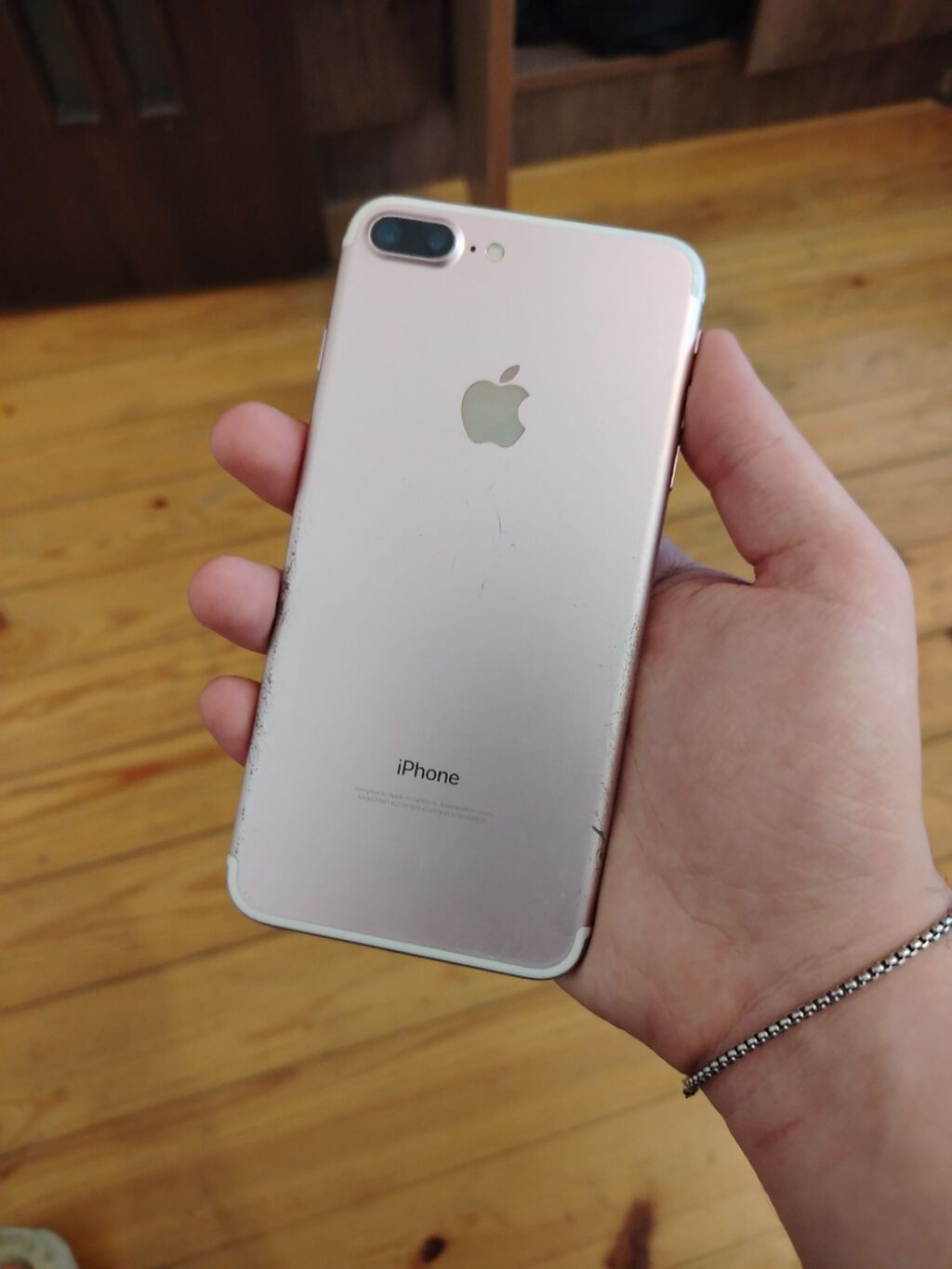IPhone 7 Plus, 128 GB, Çəhrayı, Barmaq izi — Apple iPhone, Lənkəran (5)