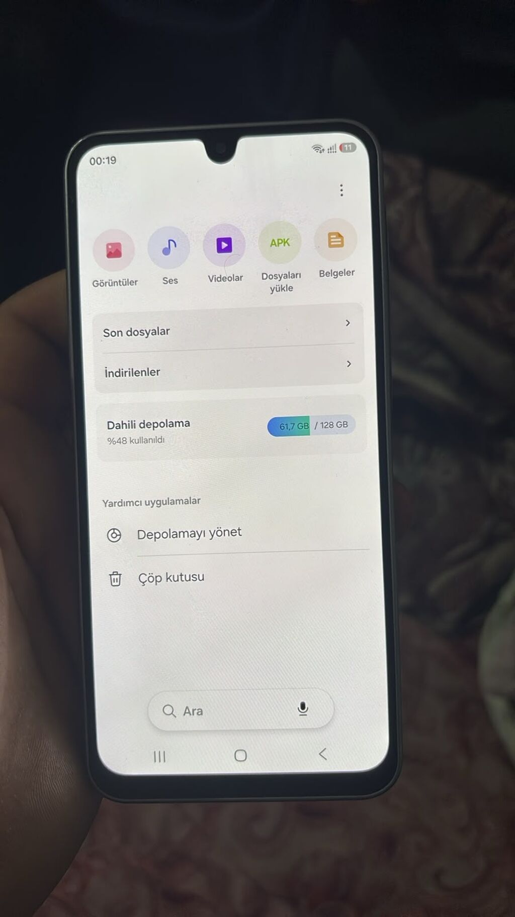 Samsung Galaxy A17, 128 GB, rəng - Gümüşü, Sensor — Samsung, Bakı (3)