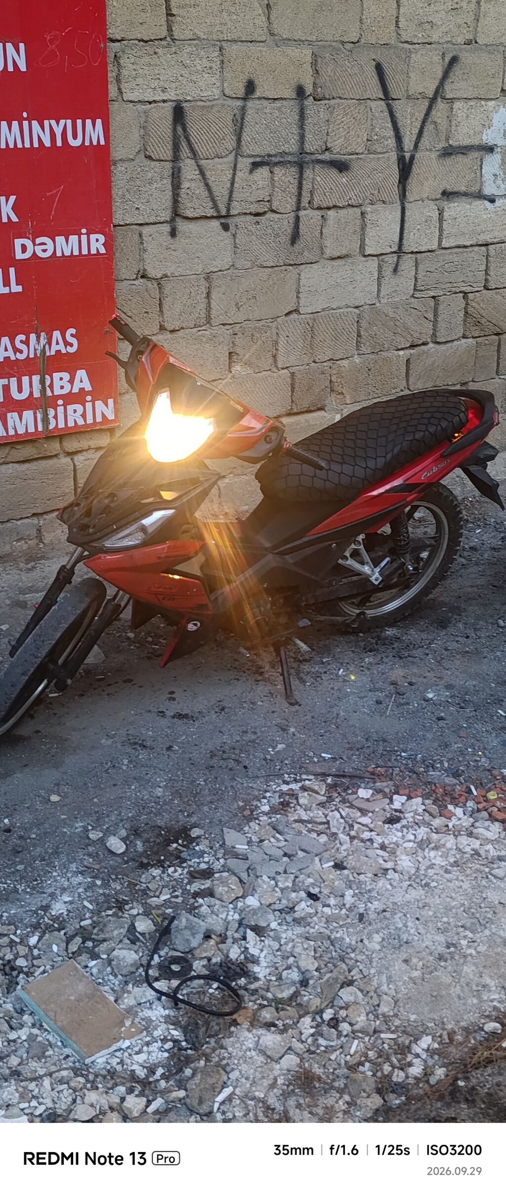 Tufan 80 sm3, 2024 il — Mopedlər və skuterlər, Bakı (4)