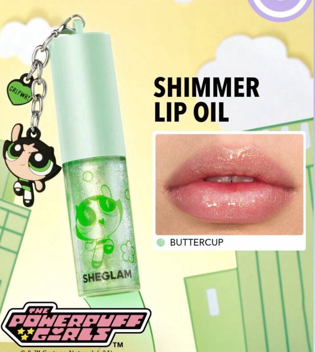 Dodaq parıldadıcısı Sheglam The Powerpuff Girls X Super Trio - çalar Buttercup — Mallar, Bakı (2)