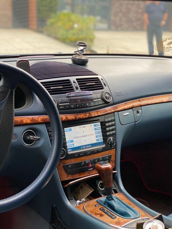 Mercedes E 320, 3.2 L, 2003 il, 407 500 km — Avtomobillər, Bakı (8)