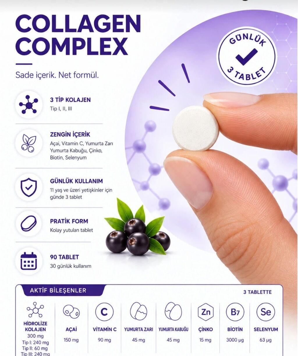 Gəncliyin və Gözəlliyin Eksklüziv Formulu Artıq Satışda Tərəzidə — Vitaminlər və qida əlavələri, Bakı (2)