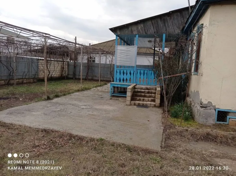 Satılır 3 otaqlı Həyət evi 65 m² Saatlı — Ev, villa, Saatlı (4)