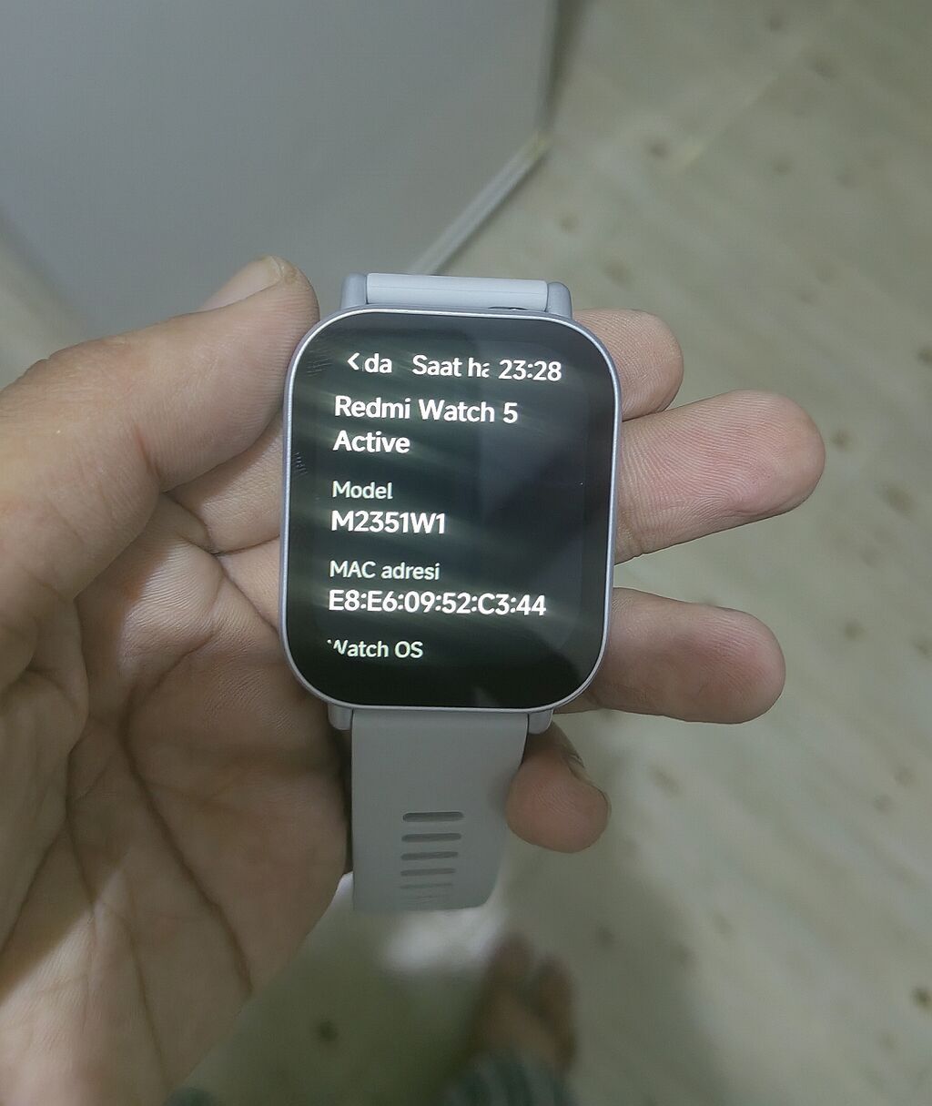 Yeni, Smart saat, Xiaomi, Suya davamlı, rəng - Ağ — Ağıllı saatlar, Masazır (6)
