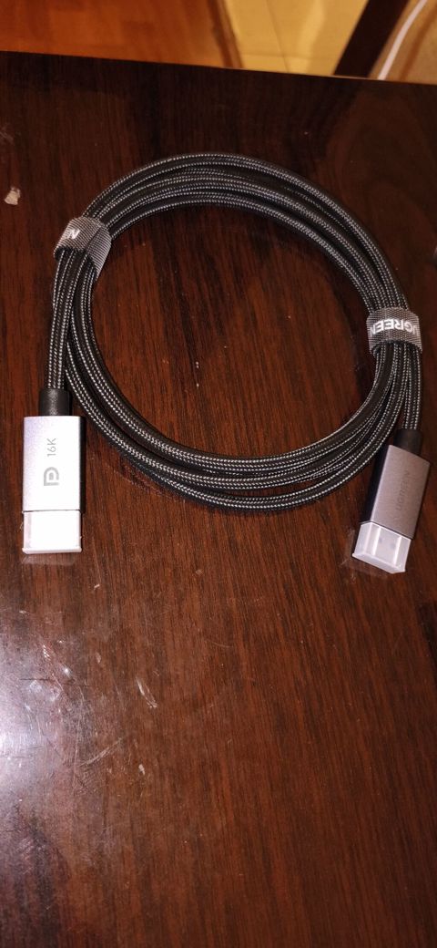 Ugreen DisplayPort–DisplayPort kabeli - Konnektor: 2x DisplayPort — Bakı