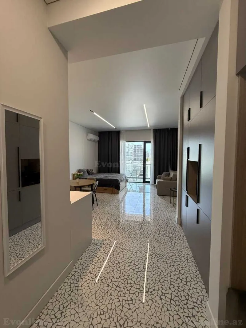 Kirayə verilir 1 otaqlı Mənzil Yeni tikili 60 m² Bakı, Sabunçu r — Bakı