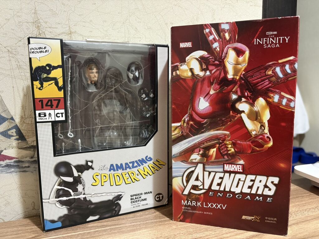 Marvel kolleksiya fiqurları seti - Iron Man Mark Lxxxv (Avengers — Oyuncaq figuraları, Xırdalan (2)