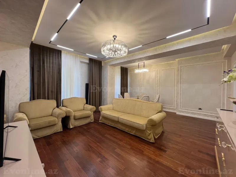 Kirayə verilir 5 otaqlı Mənzil Yeni tikili 220 m² Bakı, Xətai r., Ağ şəhər — Mənzil, Bakı (4)