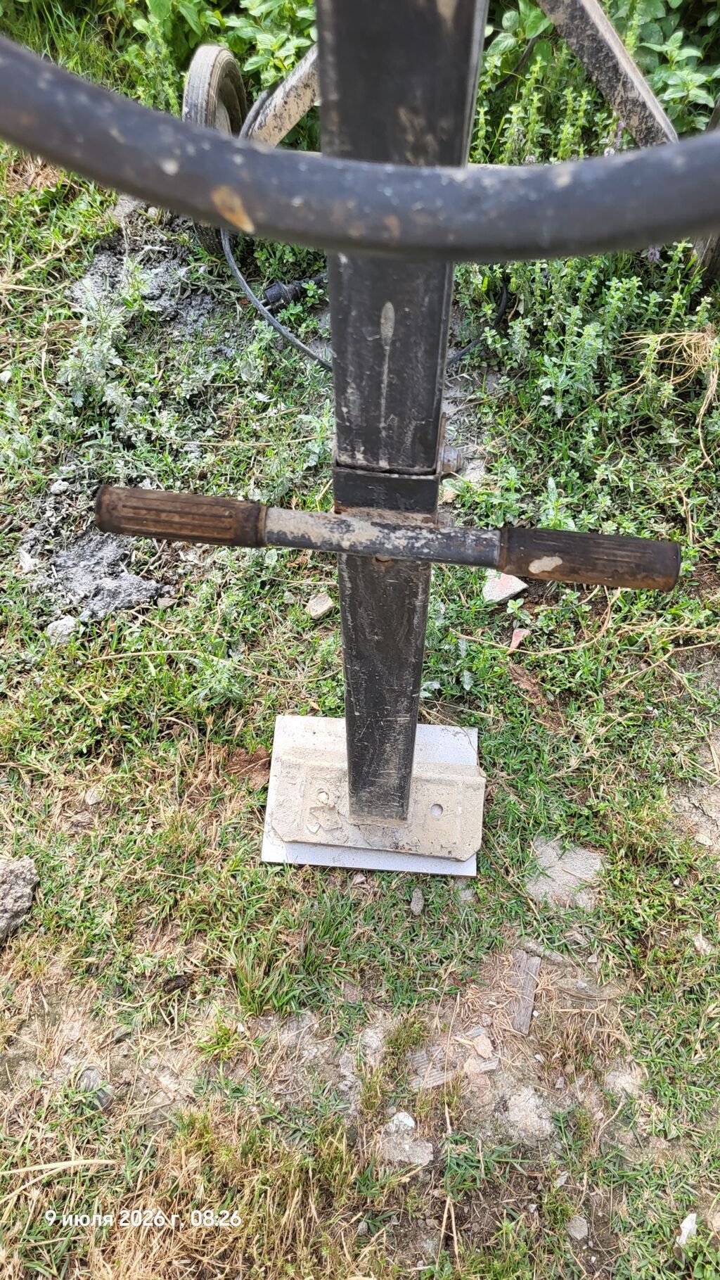Elektrik betonqarışdıran (beton mikseri) - Portağal rəngli polad — Digər elektrik aləti, Astara (3)