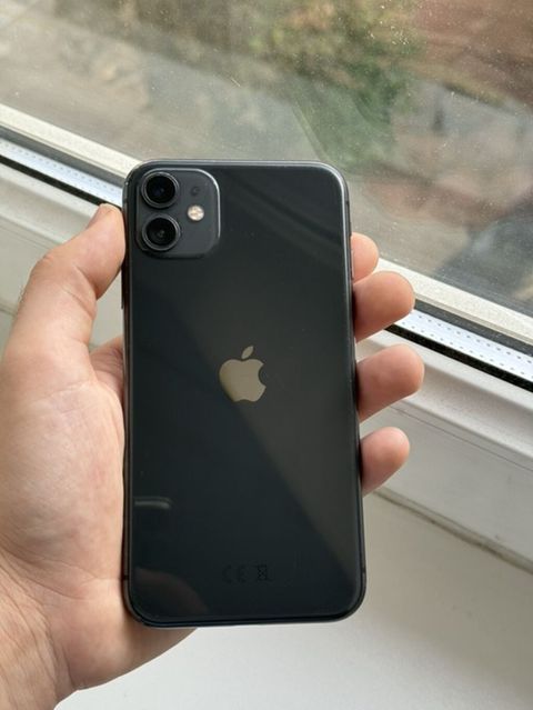 IPhone 11, 64 GB, Qara, Face ID — Bakı